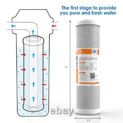 100GPD 5 / 6-Stage Reverse Osmosis Water Filter System Under Sink Water Purifier