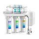 100gpd 5 Stage Reverse Osmosis Water Filtration System Drinking Undersink Filter