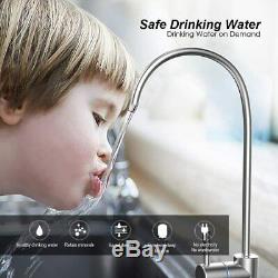 100GPD Alkaline 6-Stage Under Sink Reverse Osmosis Drinking Water Filter System