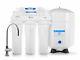 100 Gpd Ultimate Reverse Osmosis Filtration System 5 Stage, Chrome Faucet, 4 Gal