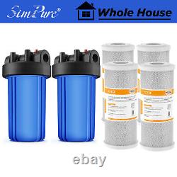 10 Inch Big Blue Whole House Water Filter Housing Filtration System 10 x 4.5