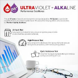 11-Stage Reverse Osmosis Water Filtration System UV Ultraviolet Alkaline Modern