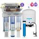 12 Stage Uv, Di Ph 5-1 Alkaline 100gpd Drinking Ro System With Cp Modern Faucet