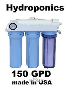 150 GPD Hydroponics RO water system Koolermax Reverse Osmosis HK-120 USA Made