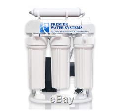 150 GPD Light Commercial Reverse Osmosis Water Filter System + 6 gal tank + Pump