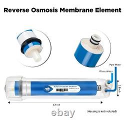20PCS 75 GPD RO Membrane Under Sink Reverse Osmosis Purifier System Water Filter