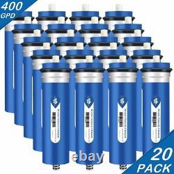 20 Pack 400 GPD RO Membrane Reverse Osmosis System 3x12 Water Filter Cartridge
