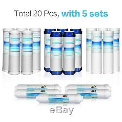 20 Packs Universal Compatible Reverse Osmosis System Replacement Filters