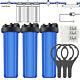 20 X 4.5 Big Blue Whole House Water Filter Housing Filtration System Cartridge