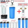 20x4.5/10 X 4.5/10 X 2.5 Big Blue Whole House Water Filter System Free One