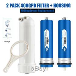 2 x 400GPD Reverse Osmosis RO Membrane Water Filter Replace For 5/6 Stage System