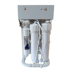 380 GPD 2 Pod Direct Flow Reverse Osmosis System pump, Auto Flush, LCD control