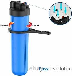 3 Stage 20 inch Housing for Under Sink Reverse Osmosis Water Filtration System-4