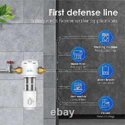 3-Stage Big Blue 20 Whole House System 1 Port, Sediment, Pleated Filters
