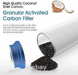 3-Stage Big Blue 20 Whole House System, GAC, Sediment, Carbon, Water Pre Filters