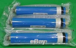 3x Reverse Osmosis RO Membranes Water Filter System 50 75 100 150 GPD