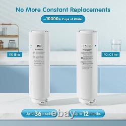 400GPD Reverse Osmosis System Under Sink 6 Stage Water Filtration System 11 RO