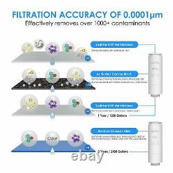 400G Big Flux 4 Stage RO Reverse Osmosis System Drinking Water Filter Purifier