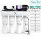 400 Gpd 5 Stage Uv-c Ro Drinking Reverse Osmosis System+7 Simpure Water Filters