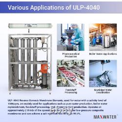 4040 Commercial RO Membranes ULP, BW, XLP or 4040 Housing 4 x 40, Choose One