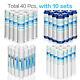 40 Pack Universal Compatible Reverse Osmosis System Replacement Filters
