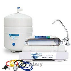 4 Stage100gpd Alkaline Reverse Osmosis System Less Space All Features Of Reg. Ro