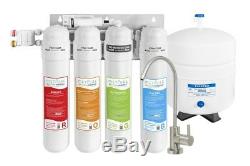 4 Stage RO Reverse Osmosis Water Filtration 50GPD Quick Twist System MV4-ROGB