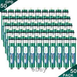 50 Pack 50GPD RO Membrane Water Filter Under Sink Reverse Osmosis System Element
