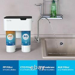 5Stage Water Purifier Filter 75G ReverseOsmosis Drinking Water Filtration System