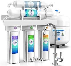 5/6 Stage RO Reverse Osmosis Water Filter System Spin Down Sediment Water Filter