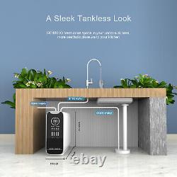 5 Stage 1000G Sink Reverse Osmosis RO System Tankless Water Filter Purifier New