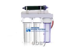 5 Stage Aquarium Reef Reverse Osmosis Water Filtration RO/DI System 100 GPD
