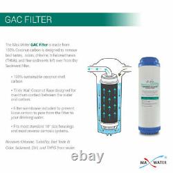 5 Stage Drinking Reverse Osmosis System PLUS Extra 7 Max Water Filters 100 GPD