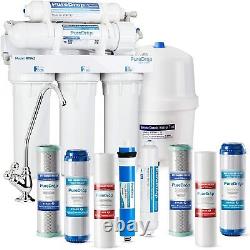 5 Stage Home Drinking Reverse Osmosis RO Filter System PLUS Extra Pre-Filter Set