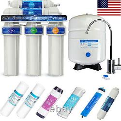 5 Stage Home Drinking Reverse Osmosis System PLUS Extra 6 Express Water Filters