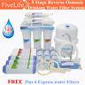 5 Stage Home Drinking Reverse Osmosis System Plus Extra 6 Water Filters 125gpd