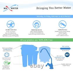 5 Stage Home Drinking Reverse Osmosis System With Total 15 RO Filter 100 GPD