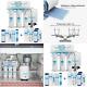 5 Stage Home Drinking Reverse Osmosis Water System Purifier 7 Extra Filter 75gpd