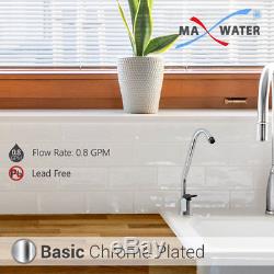 5 Stage Max Water Home Drinking Reverse Osmosis System With Total 12 RO Filters