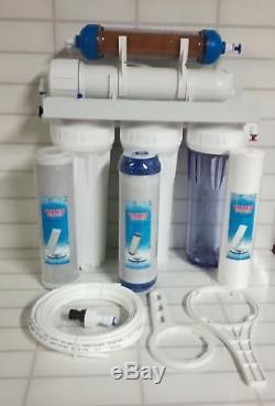 5 Stage RO & DI resin 50/100/150GPD reverse osmosis water filter system aquarium