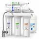 5 Stage Ro Reverse Osmosis Filtration System 100 Gpd Fast Flow Home Drinking New