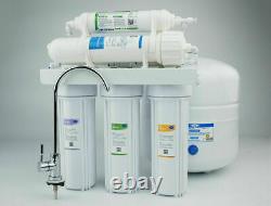 5 Stage RO Reverse Osmosis Home Water Filter System Under Sink 75GPD Kitchen Kit