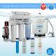 5 Stage Residential Drinking Reverse Osmosis System With Booster Pump 100 Gpd