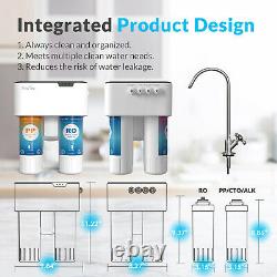 5 Stage Reverse Drinking Water Osmosis System RO Home Purifier Alkaline Filter