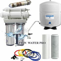 5 Stage Reverse Osmosis Alkaline/Ionizer Neg Orp Water Filter System 50 GPD