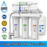 5 Stage Reverse Osmosis Drinking Water Filter Ro System Home Purifier 100gpd