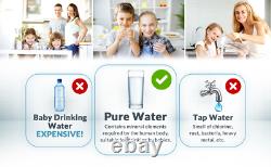 5 Stage Reverse Osmosis Drinking Water Filter System 100GPD RO House Purifier
