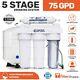 5 Stage Reverse Osmosis Drinking Water Filter System Plus 1 Yr. Filters 75 Gpd
