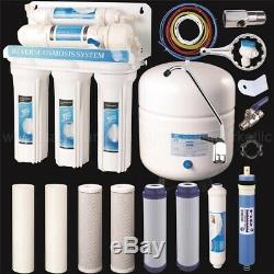 5 Stage Reverse Osmosis Drinking Water System RO Home Purifier +EXTRA FILTER SET