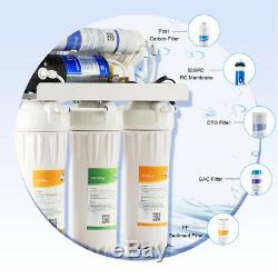 5 Stage Reverse Osmosis Drinking Water System RO Purifier with FILTERS WHOLE HOUSE